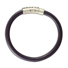 Heart Chain 5mm Leather Bracelet