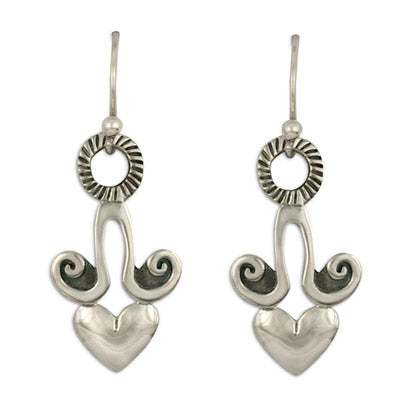 Angelica Heart Earrings