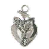 Wolf with Raven Pendant on Chain