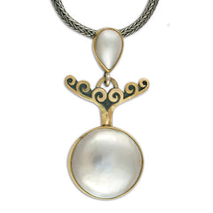 Pearl Plunge Pendant