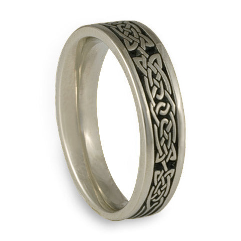 Narrow Galway Bay Wedding Ring in Palladium