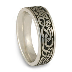 The Guardian Wedding Ring in 14K White Gold