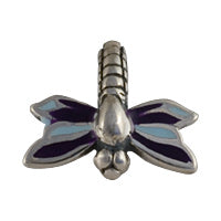 Dragonfly Bead -  Blue and Purple