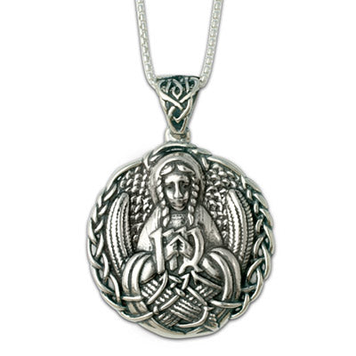 Virgo the Virgin Pendant on Chain (Small)
