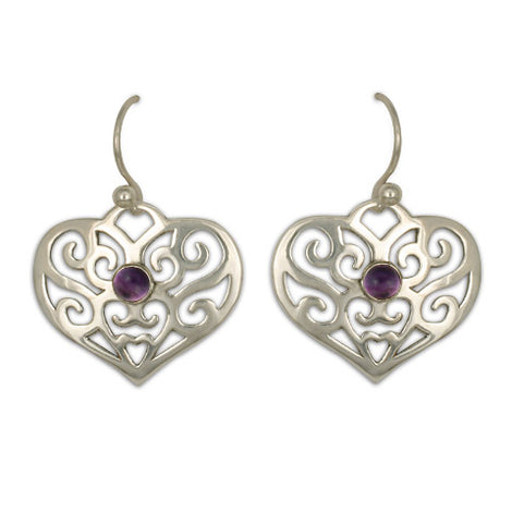 Heritage - Anello con bordo, in argento sterling, con motivo a nodo celtico perforato, misura 26