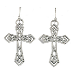 Pictish Cross Earrings