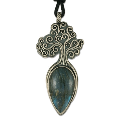 One-of-a-Kind Tree of Life with Labradorite