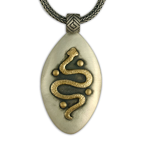 Elemental  Serpent Pendant