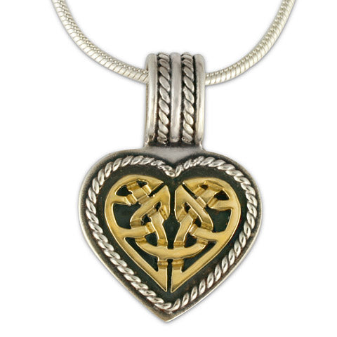Twisted Heart Pendant