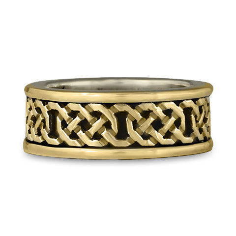 Shannon Ring Gold Borders and Design