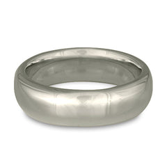 Classic Comfort Fit Wedding Ring Platinum, 8mm