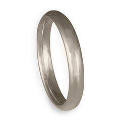 Classic Comfort Fit Wedding Ring Platinum, 3mm