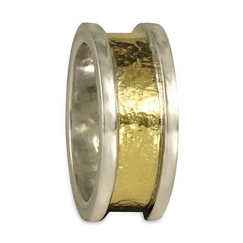 Kings Ring in Two Tone Gold