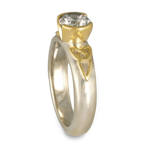 Trinity Solitaire Engagement Ring