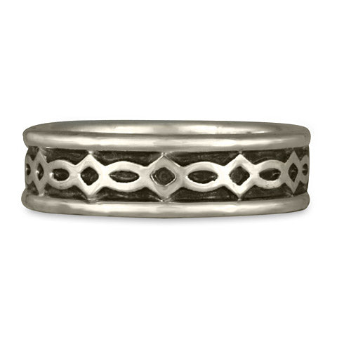 Felicity (WB) Wedding Ring in Sterling Silver