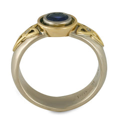 Trinity Cup Ring Gold with Diamonds